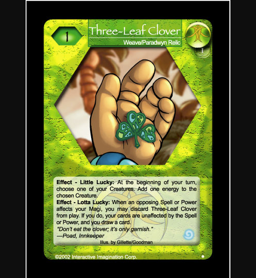 Three-Leaf Clover - Weave